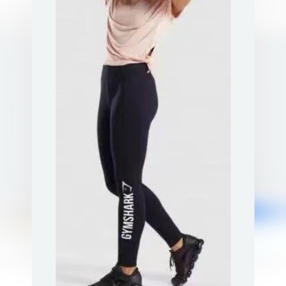 GYMSHARK‎ Core Leggings Black Workout Athletic Athleisure Medium